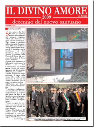 Il Giornale "Il Divino Amore a Roma - 2009"